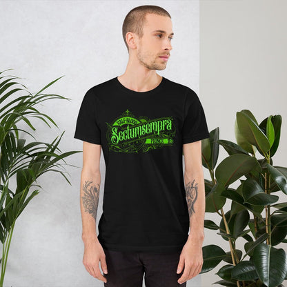 Dark Prince T-shirt, black, green Sectumsempra graphic on the front