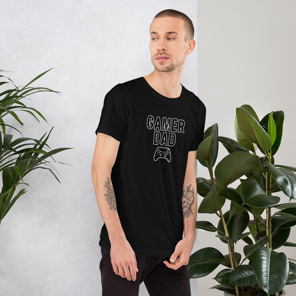 Gamer Dad gaming controller T-shirt