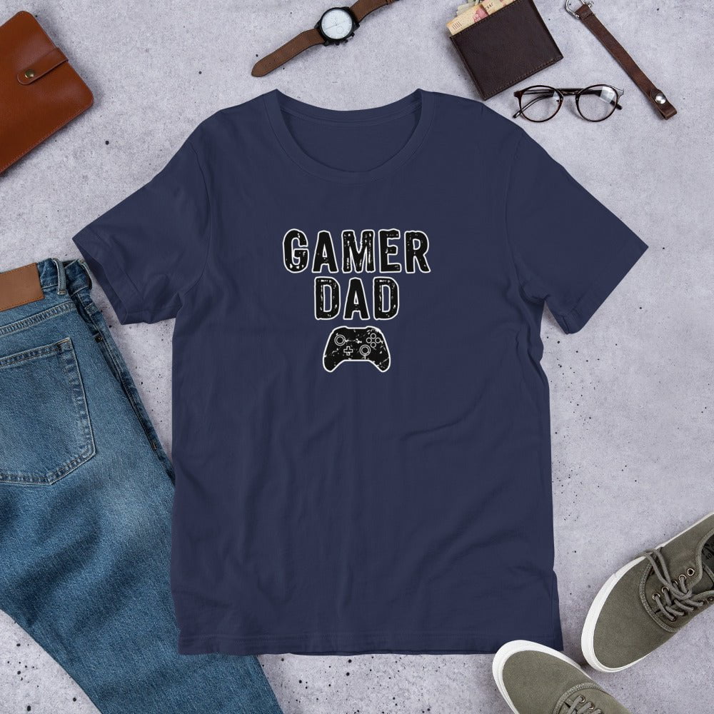 Gamer Dad gaming controller T-shirt