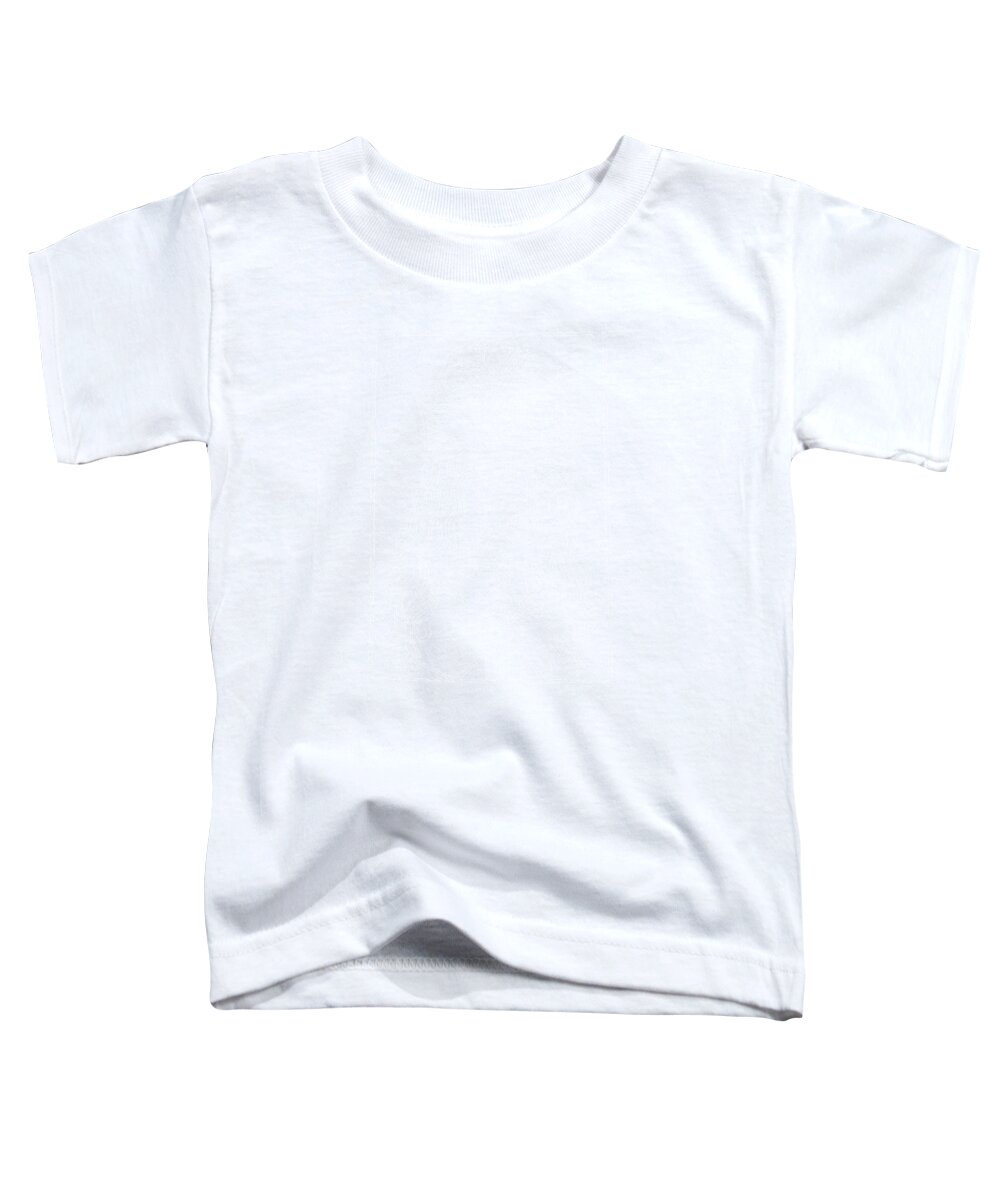 Toddler T-shirt in white, plain front with no visible graphic